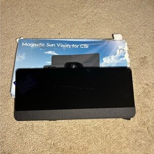 Black Sun Visor Extender with PC Lens